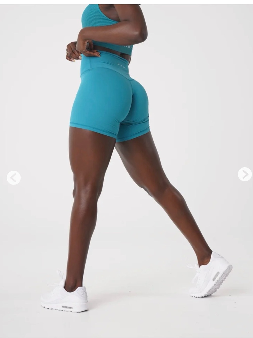 Teal Signature 2.0 Shorts